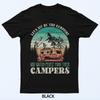 Sit By Campfire & Watch Campers Vintage Camping Outdoor T-Shirt