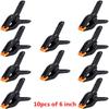 2/12PCS Photography Heavy Duty Muslin Clamps Photo Booth Background Stand Clip Fixed Backdrop Muslin & Green Screen