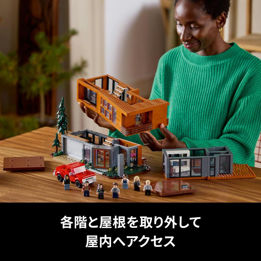 LEGO Twilight Cullen Familie Spielzeug, Geburtstagsgeschenk, Bausteine, Stilvolles Innendesign für Männer und Frauen, Figur, Sammlerstück, 21354