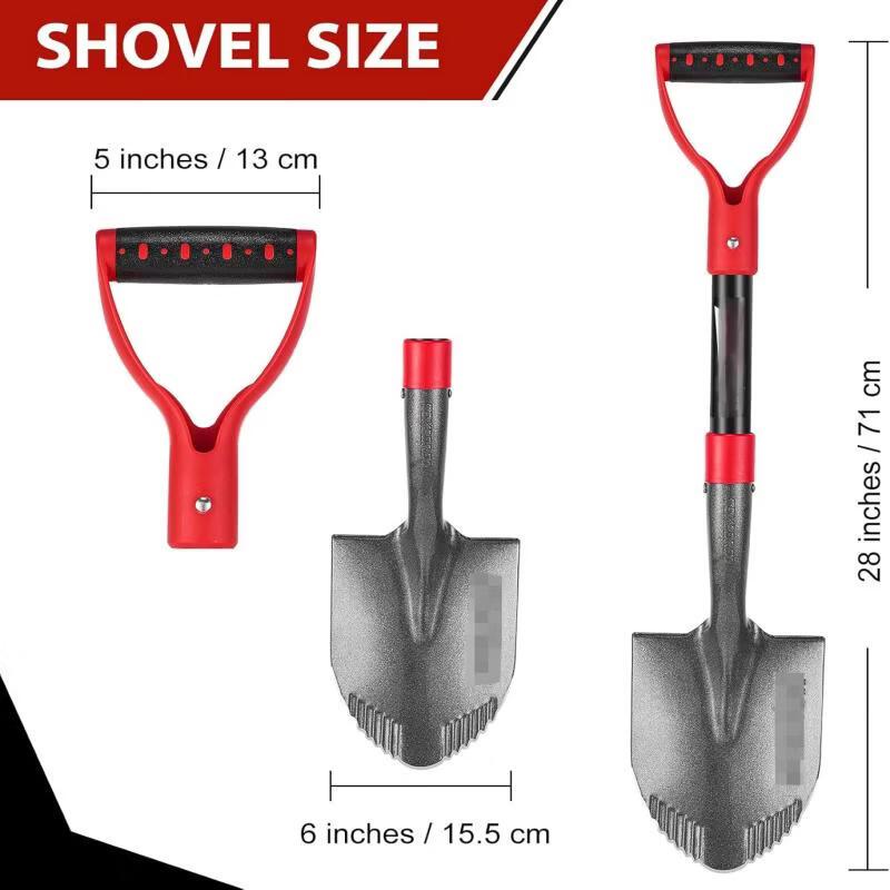 Mengpao Carbon Fiber Handle Outdoor Engineer Shovel