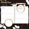2026 Planner - 2026 Planner Weekly and Monthly, January - December 2026, Calendar Planner 2026 with Monthly Tabs, Floral Cover