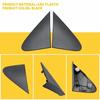 For Toyota Corolla 2008-2013 2X Left & Right View Mirror Corner Triangle Cover