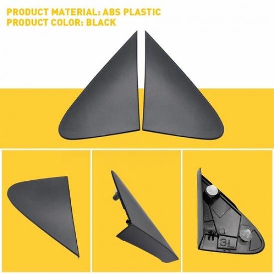 For Toyota Corolla 2008-2013 2X Left & Right View Mirror Corner Triangle Cover