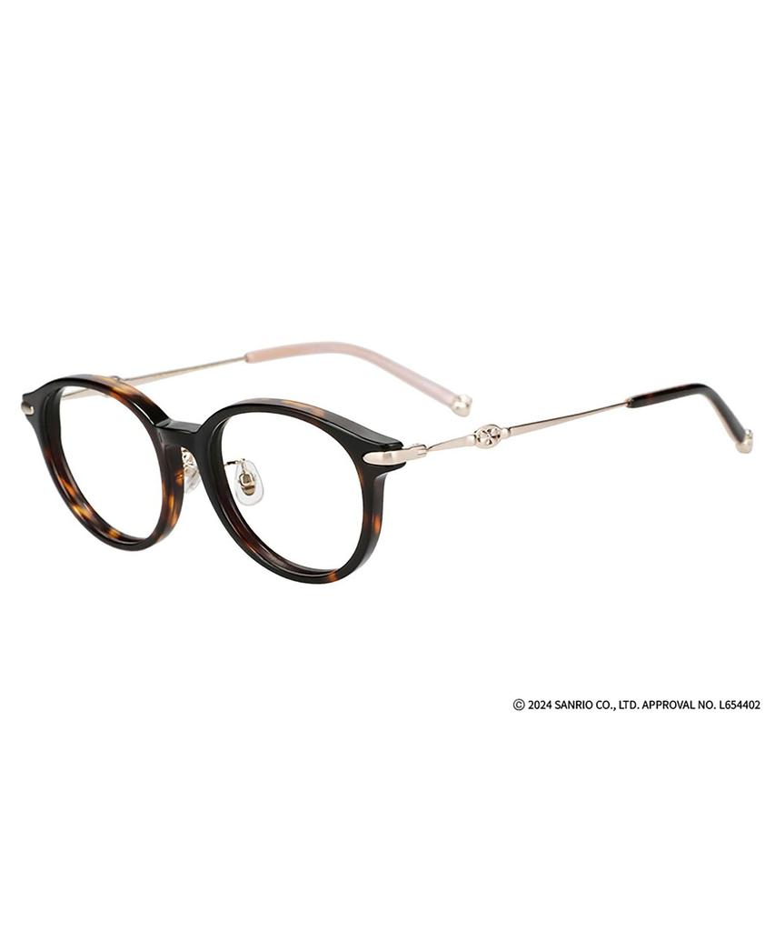 Glasses Eye Exam Fashion Prescription Lens Prescription and Sanrio Characters Red [Zoff] Boston-style Eyeglasses, Adjustment, Glasses, Replacement,