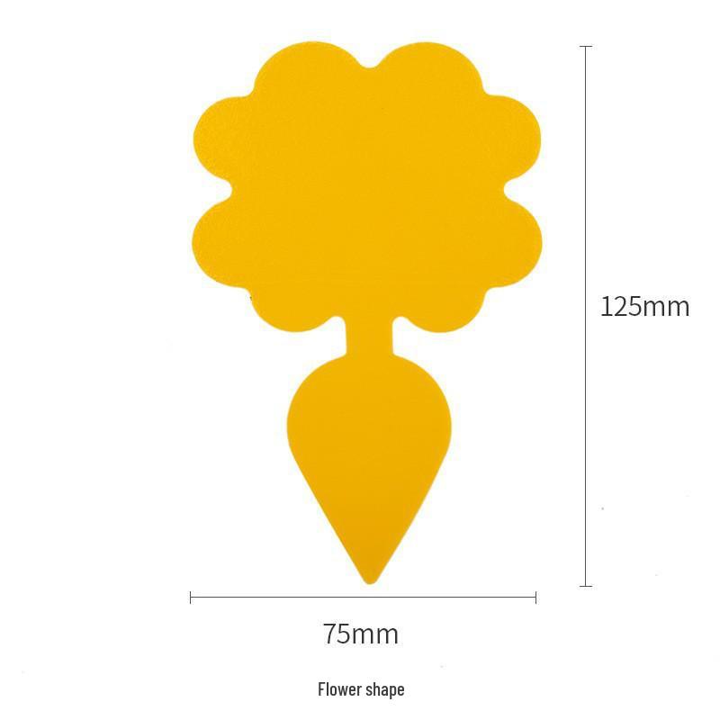 Butterfly & Bird-Shaped Insect Trap Sticky Worm Boards for Flower Pots blue
