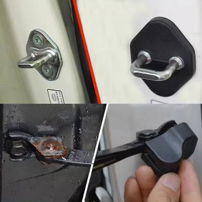 4 vnt. Automobilio durų užrakto dangtelis Durų stabdiklio dangteliai Priedai Mazda 2 3 5 6 8 CX-4 CX-5 CX-7 CX-9 Durų stabdiklio apsauginiai dangteliai