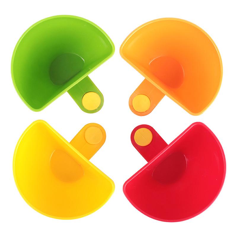 Creative Plastic Can Hold Seasoning Dishes  Salad Seasoning Boxes  Dual-purpose Can Hold Dishes  Snack Spoons