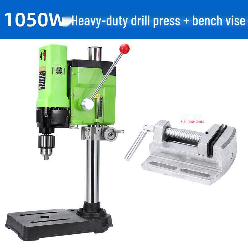 220V High-Precision Mini Drill Press for Woodworking and Industrial Use