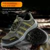 Labor Insurance Shoes, Smash-proof and Puncture-proof, Lightweight and Wear-resistant Sports Shoes, Summer Safety Protection Work Shoes