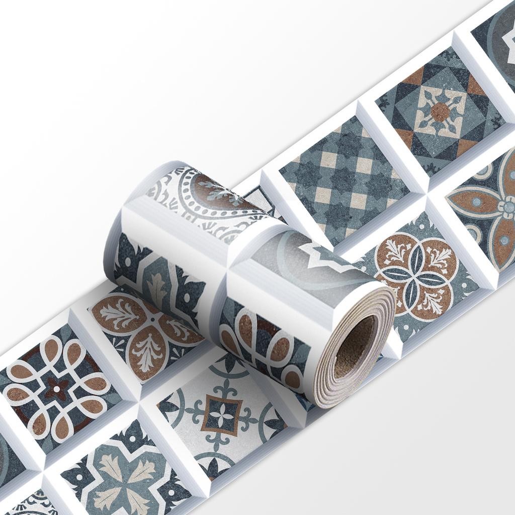 240cm Length Luxury European Style Skirting Corner Wall Sticker Bathroom Office Glass Waist Line Home Decor Waterproof Floor Waveguide Art Wallpaper