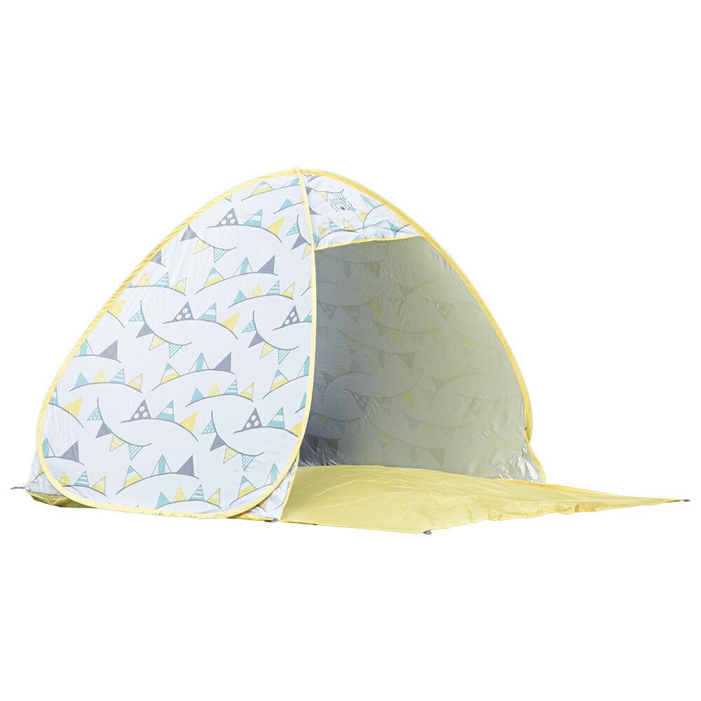 2025 NEW Outdoor Tent Sunny Story Garland Yellow Easy Lightweight Sunshade Tent UV Protection Camping Cute Stylish Pattern Picnic Festival Outdoor