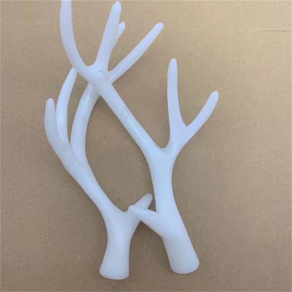 Realistic Antlers Resin/Plastic Creative and Nondeform for Women Girl Project Headband Making Cosplay Headpiece Supply