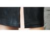 Women's Slimming Leather Pencil Skirt - Mid-Length with Slit