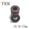 Simering Schelet Ax FKM TC-16*24*24*26*28*30*32*35*40*4/5/7/8/10 Acoperit Buze Duble Cu Arculeț
