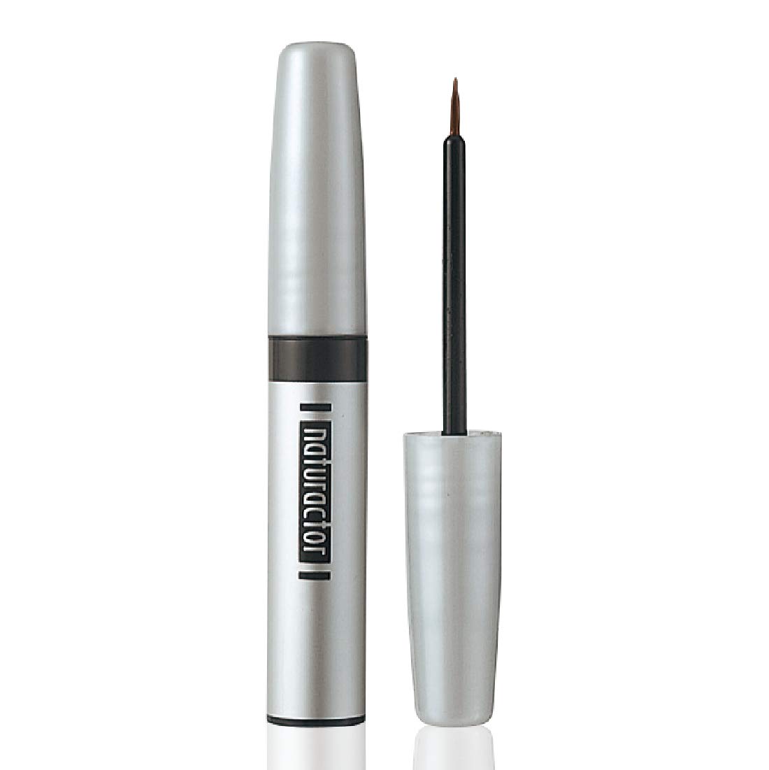 Liquid Eyeliner, Eyeliner 21 Dark Brown (Liquid Eyeliner, Dark Brown, Fragrance-Free) [Naturactor]