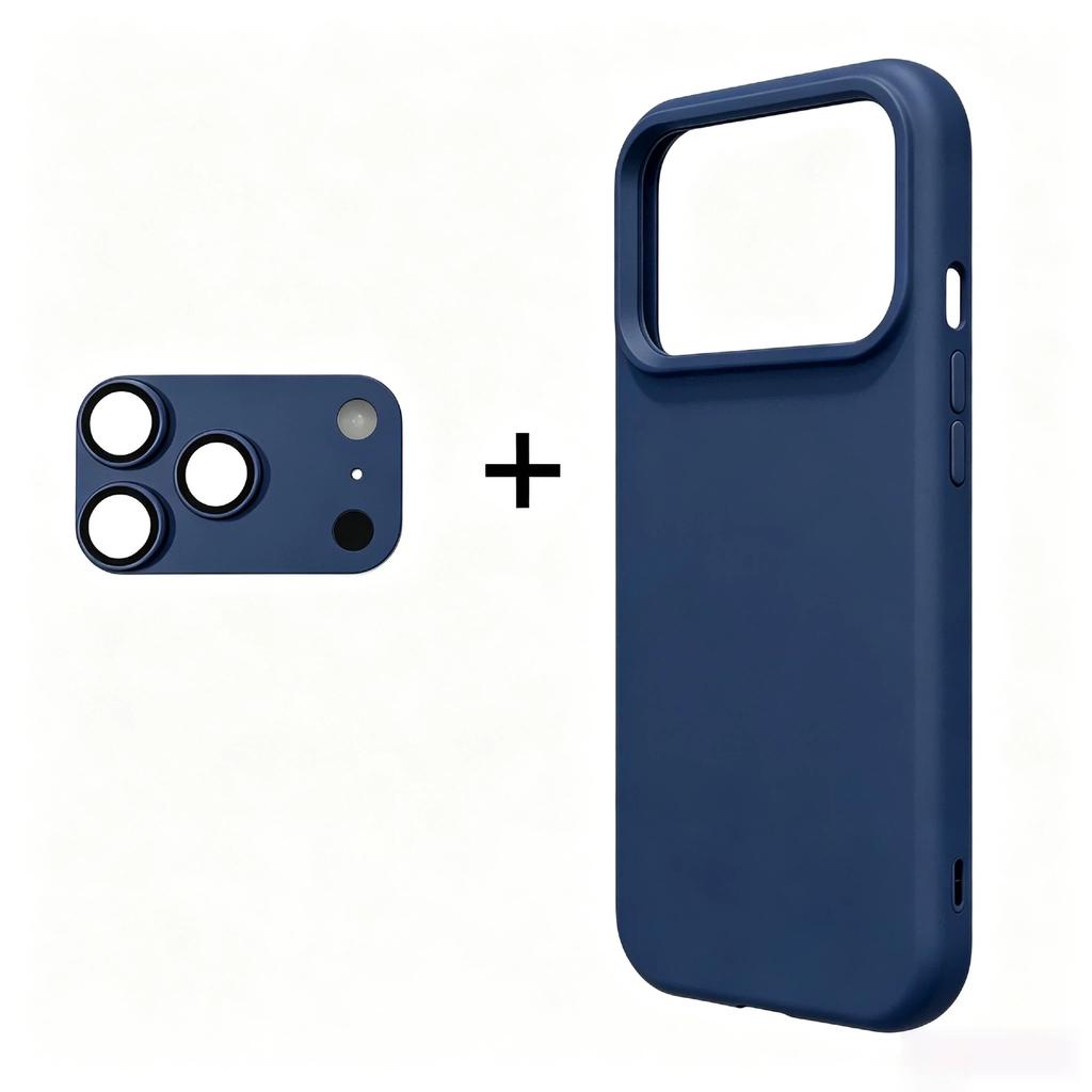 For iPhone 18 17 Pro Max 17 18 Pro Camera Lens Protector With Luxury Liquid Silicone And Matte Texture Magnetic Phone Cover
