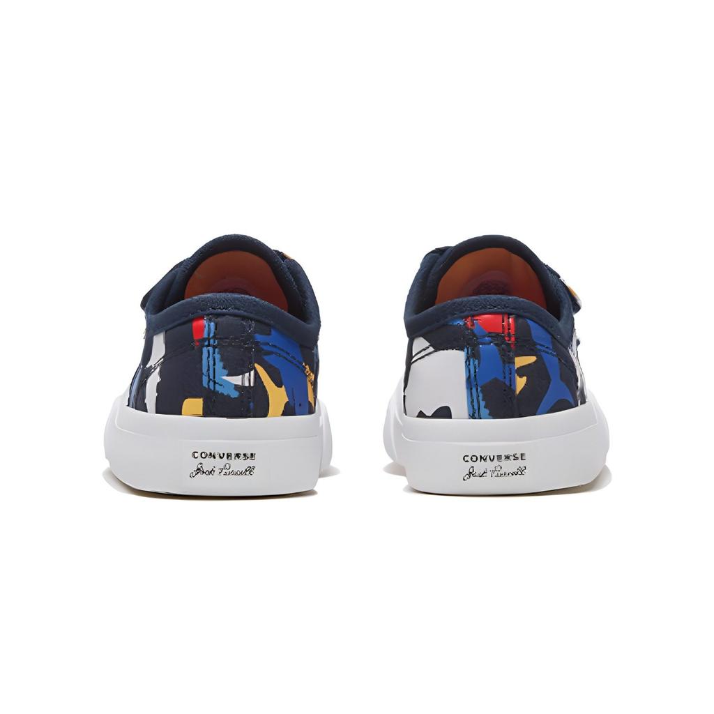 Converse Jack Purcell Low Top Baby & Toddler Shoes Black Blue Infant And Toddler 768146C