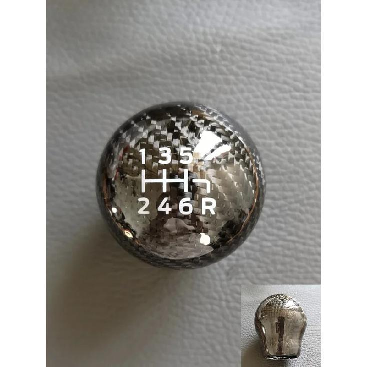 New Real Carbon Fiber Gear Shift Knob For Toyota GT86 Subaru BRZ WRX STI 6 Speed Gear Ball