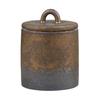 Japanese Retro Ceramic Tea Storage Canister - Moisture-proof, Sealed Pottery Jar for Pu'er, Black, and Green Tea