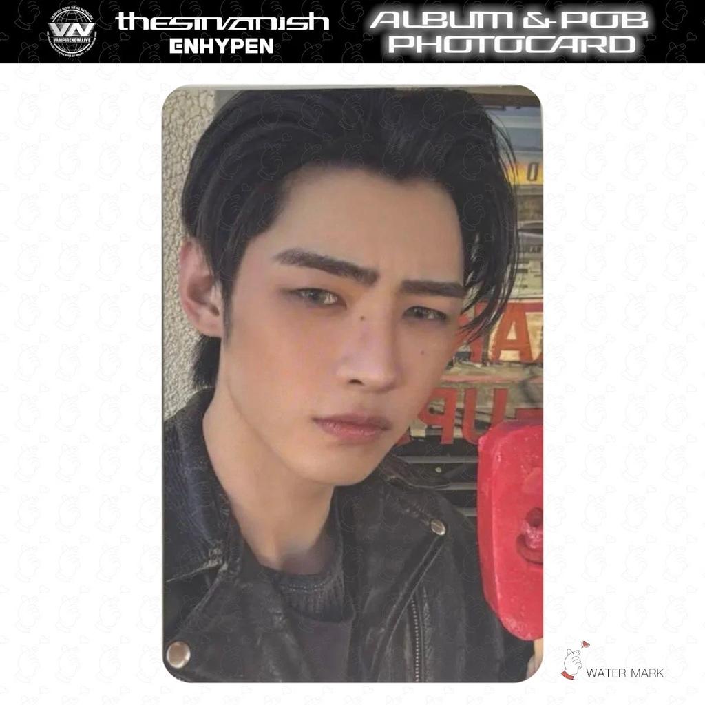 VORBESTELLUNG ENHYPEN THE SIN VANISH ALBUM Fotokarte Japan POB Glücksziehung OFFIZIELL FORBIDDEN AFTERLIGHT STORM FUGITIVES