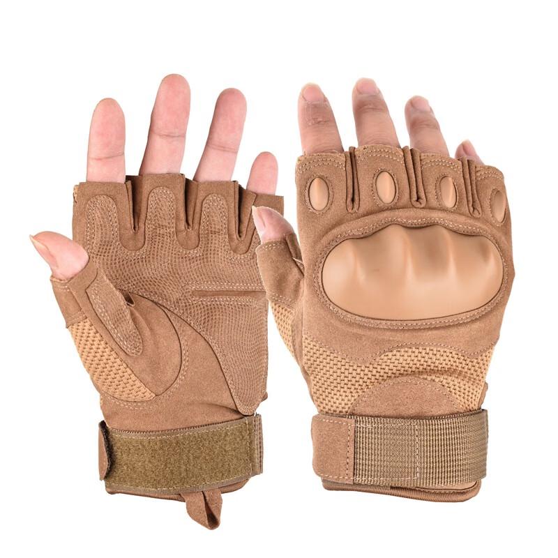 Brangdydfeilisa Men s Outdoor Tactical Hard Shell Gloves