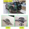 For Toyota Rav4 2006-2012 Chrome Door Handle Covers Trim for 5 Door Accessories Stickers Car Styling 2007 2008 2009 2010 2012