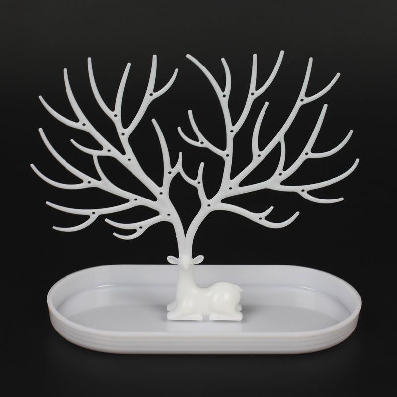 

Deer Jewelry Frame Deer Horn Tree Shaped Earnail Jewelry Display Frame Earring Frame Bracelet Jewelry Storage Jewelry Hanger One Size белый