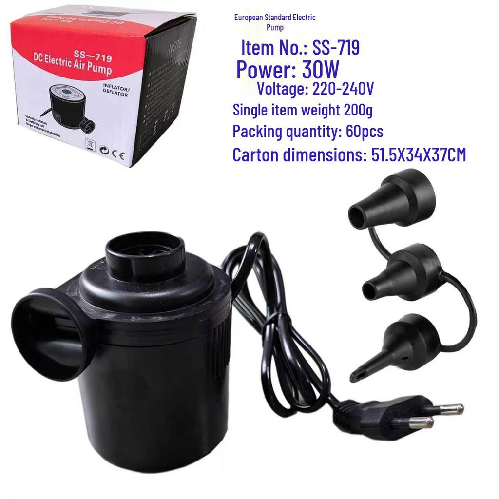 12" Dual-Action Manual Air Pump for Balloons, Pool Floats, Inflatable Boats, and More