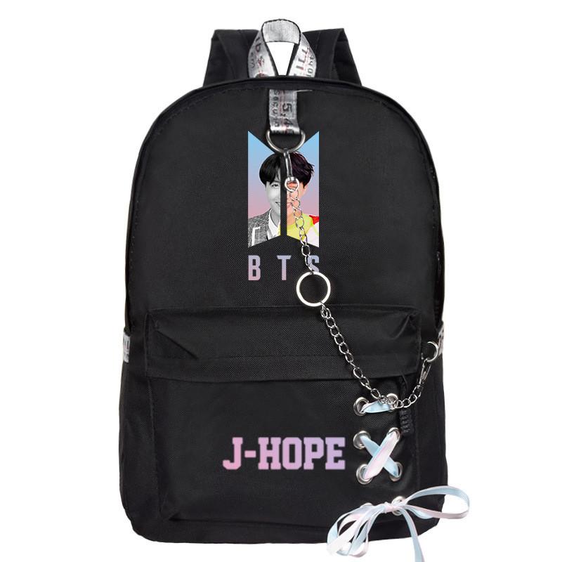 Boys Bts Bangtan Backpack School Bookbag Student Travel Shoulder Bag Rucksack