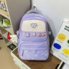 Schoolbag cute cartoon graffiti for girls, backpack for grades 1-1 in primary and secondary school, Japanese new minimalist INS style small backpack