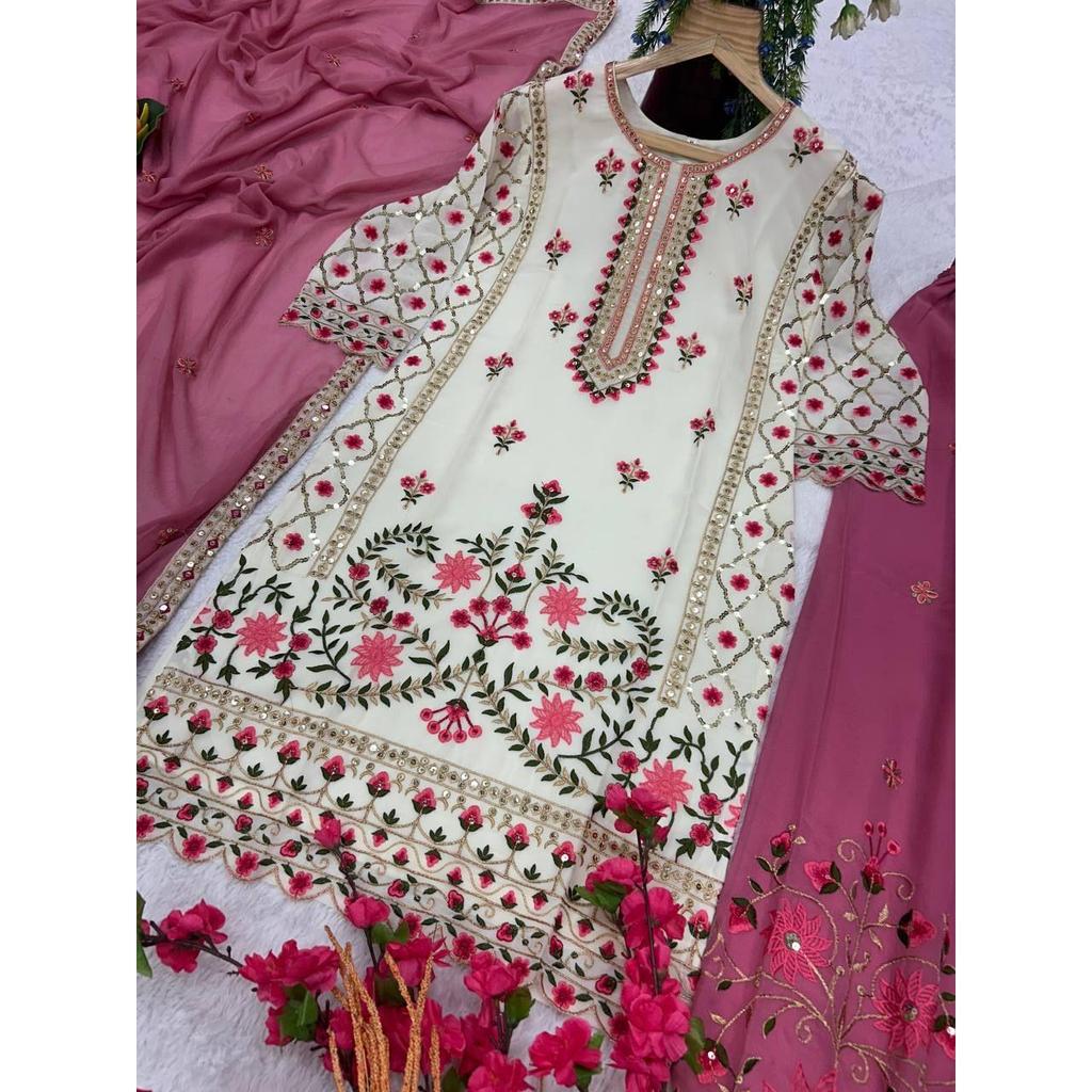 Kurti Plazzo 3 Pcs Pair