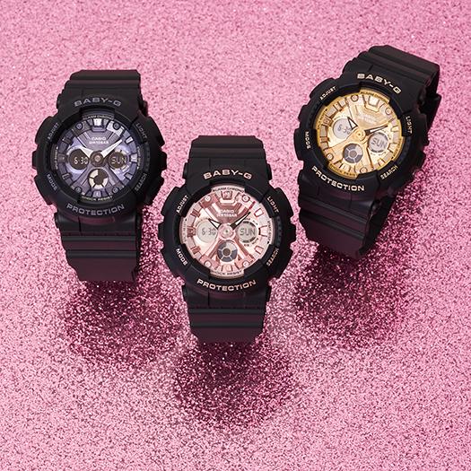 Casio Men's Resin 100M Water Resistant Analog Shock Resistant Quartz Watch BA-130-1A4
