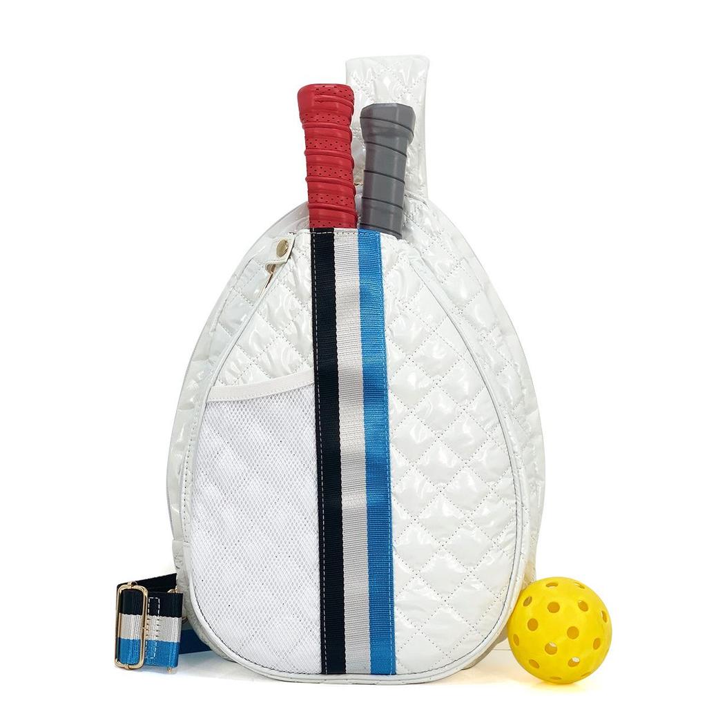 2025 Portable Sports Bag for Badminton, Tennis & Pickleball - Fits 2 Rackets, Handheld, Large-Capacity, Down Cotton