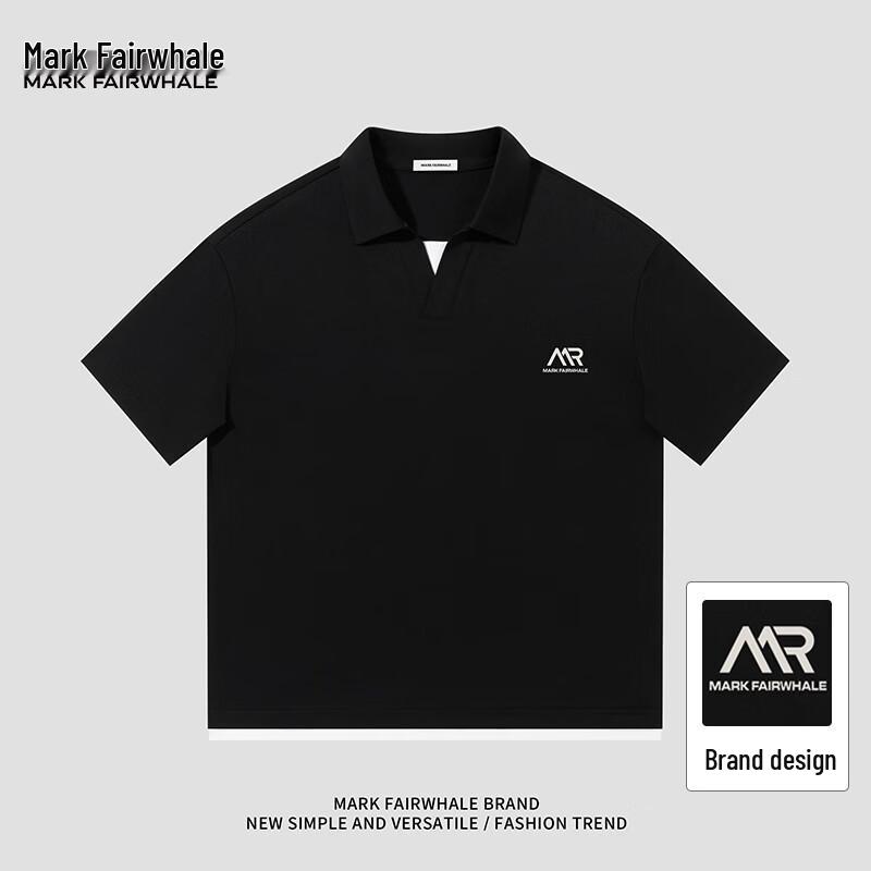 Mark Fairwhale Men s Solid Color Polo T-Shirt XL