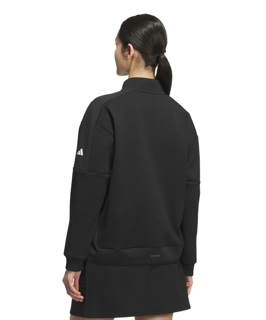 Adidas Golf COLD Fabric Mix Black .RDY Full-Zip Jacket, Women's,
