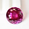 Natürlicher Rosa Saphir 13 Karat Zertifizierter Loser Edelstein Runder Schliff