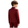 Giacca Suit Scolastica Unisex per Bambini con Collo a Revers e Manica Lunga