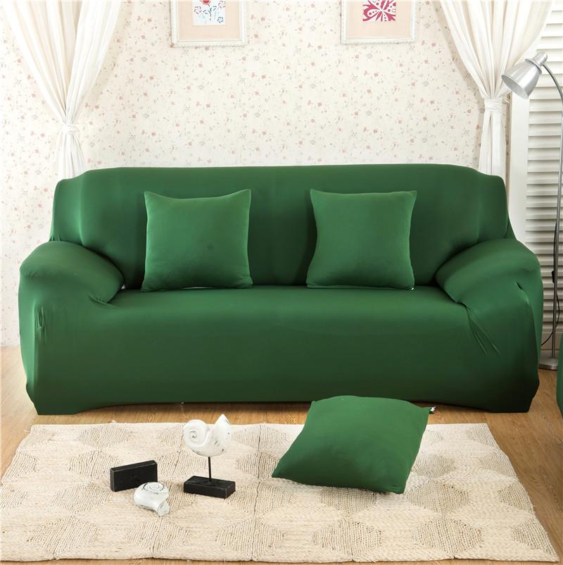 1 Stück elastische Sofabezüge für Wohnzimmer, einfarbig, Spandex, Schnitt-Eckbezüge, Couch-Abdeckung, L-Form, Sie müssen 2 Stück Abdeckung kaufen