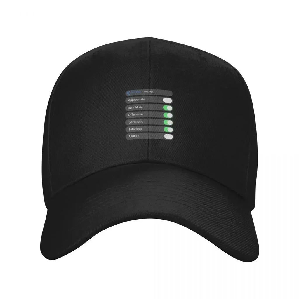 Humor Settings Baseball Cap Unisex Hat New Hat Sunscreen Winter Hat Unisex Hats Womens