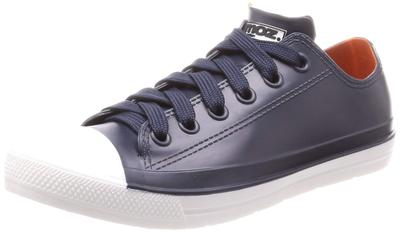 Mozu Navy Rain Size MZ-8416 Women's Sneakers, 23.5cm