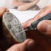 Electric Engraving Pen Cordless USB-C Rechargeable Engraver Tool 20000r/min Rotary Machine Quiet Engraving Kit