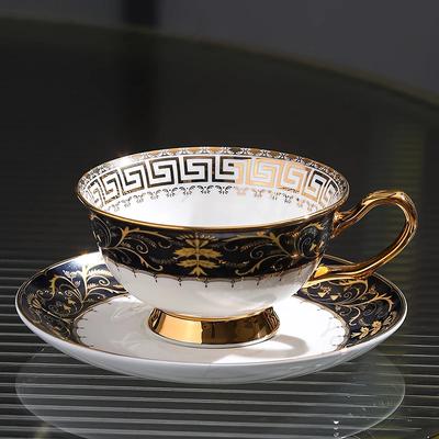 Lehké luxusní kávové šálky High-End, kreativní a vynikající odpolední čajový hrnek, retro čínský styl, keramické nádobí