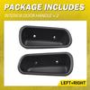 2 For 1994-2001 2002 Dodge Ram 1500 2500 3500 Front RH LH Door Pull Handle Cup K