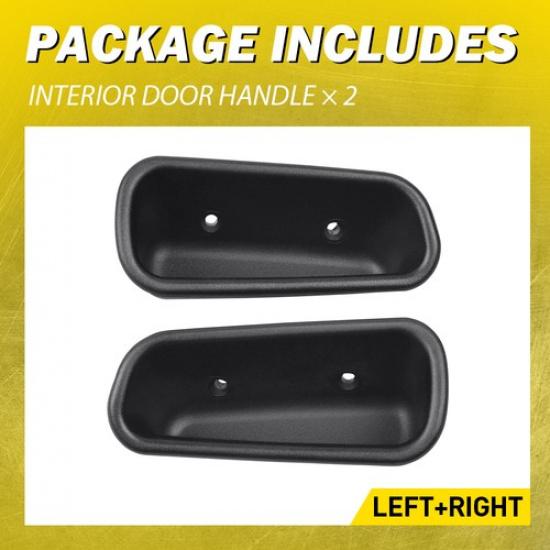 2 For 1994-2001 2002 Dodge Ram 1500 2500 3500 Front RH LH Door Pull Handle Cup K