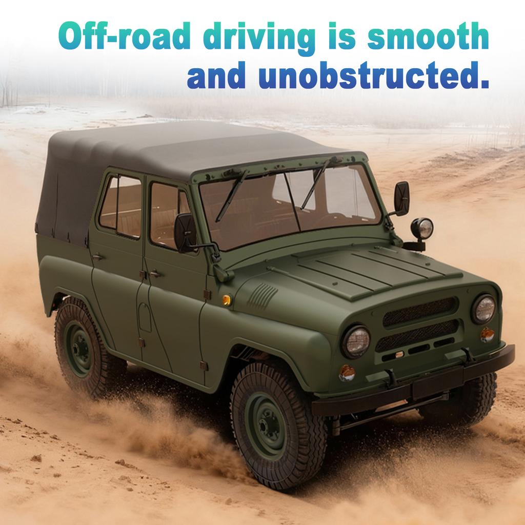 2.4GHz RC Car, 4WD All Terrain Off Road Remote Control Vehicle, Rechargeable Remote Control Crawler Green
