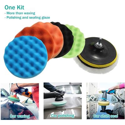 11pcs 3Inch Compound Buffing Polishing Pads Cutting Sponge Pads Kit for Car Buffer Polisher Compounding and Waxing