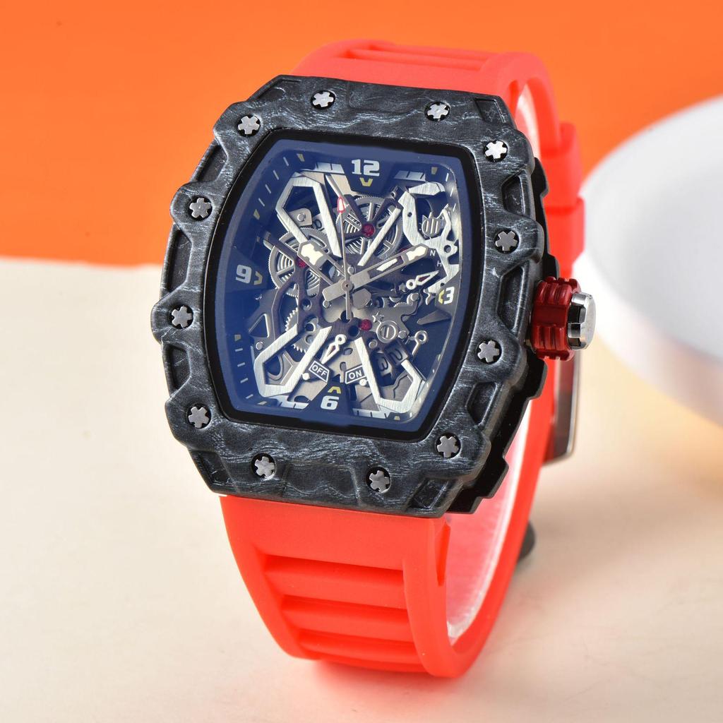 Nieuw Richard Heren Europees Golf Kwarts Kalender Horloge