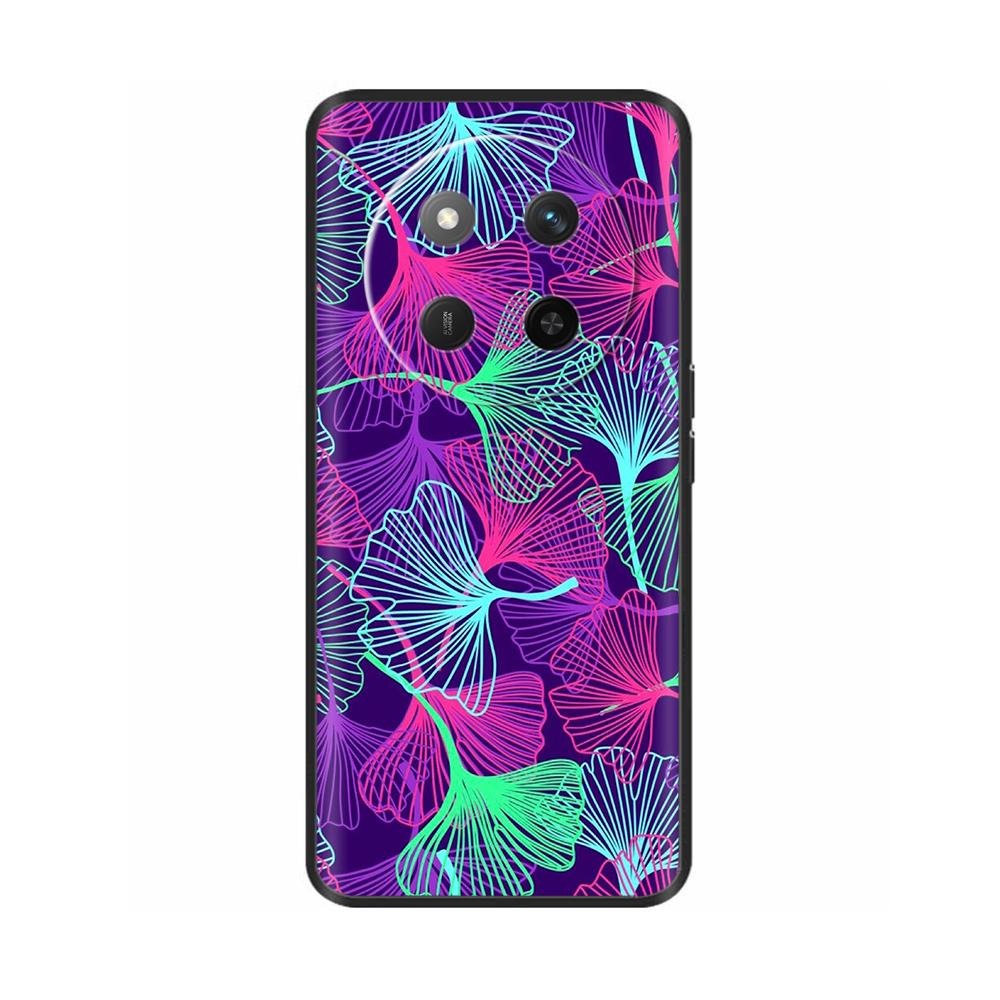 Luxury Case For Honor X60 5G Cover Para Silicone Print Animal Soft Phone Cases for Huawei Honor X60 Pro Colorful Flowers Painted