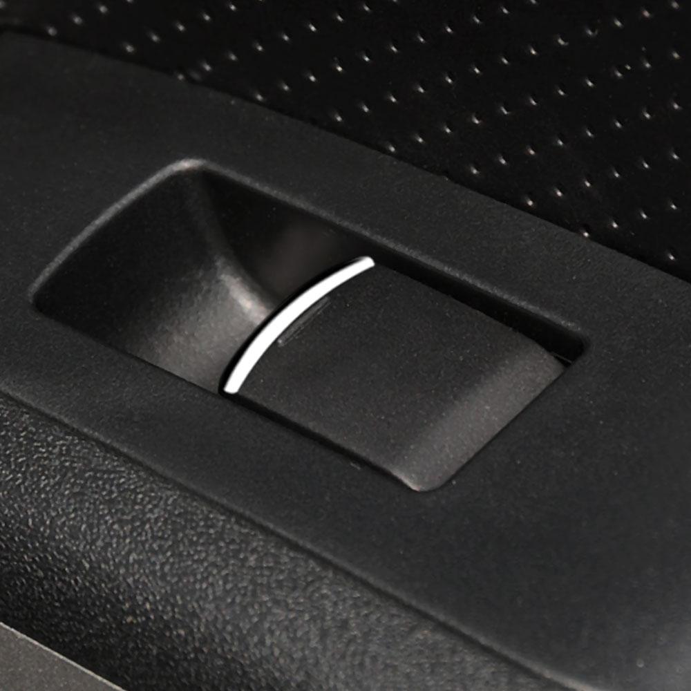For Nissan Sunny Versa 2012 2013 Window Lift Button Sticker Window Switch Decoration Sticker Cover Sequins Interior Accessories