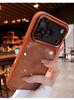 Full Coverage Anti-Drop iPhone 17 Black Translucent Case with Metal Lens & AI Button